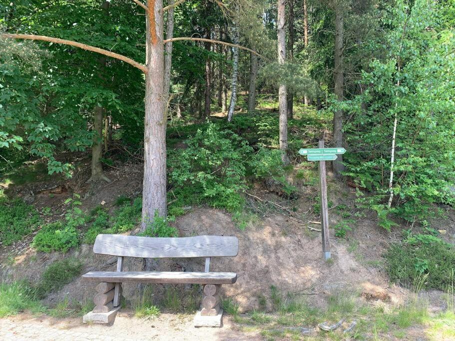 Waldferienhaus Dunja Mit Whirlpool, Sauna U Garten Hain  Buitenkant foto